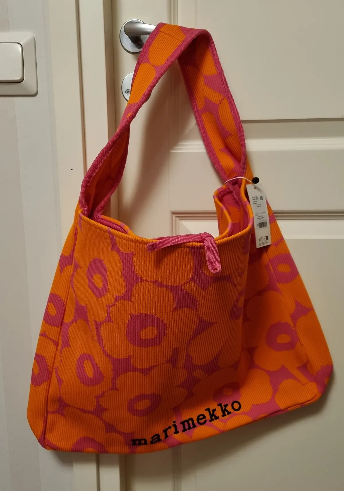 Knitted Bag Large Unikko | Marimekko Pre-loved